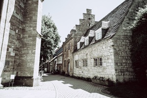 Alte Häuser Kirchplatz Hansestadt Korbach